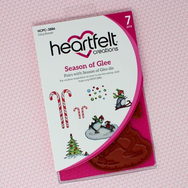 Heartfelt Creations - Season of Glee - Stamp & Die set