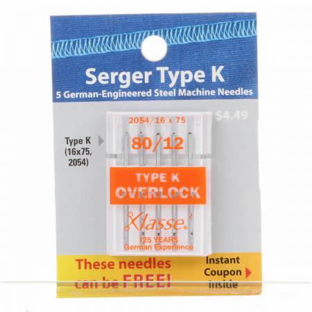 Klasse Overlock/Serger - Type K