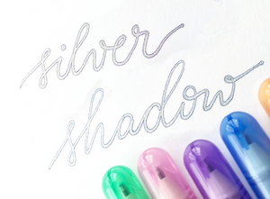 Gelly Roll Silver Shadow Pens