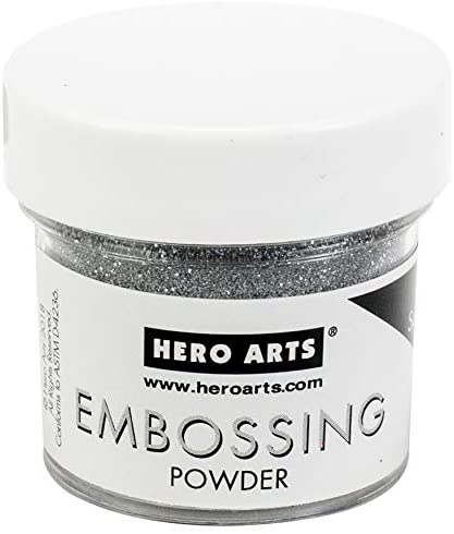 Hero Arts Embossing Powder - Silver Sparkle