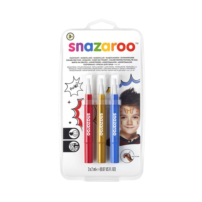 Snazaroo Face Painting Brush Pen Sets