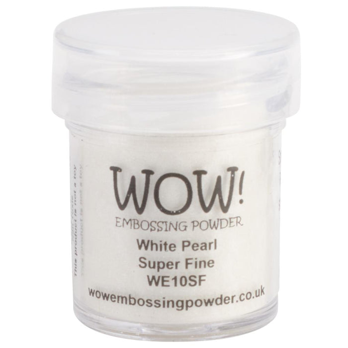 Wow! Embossing Powder Super Fine - White Pearl