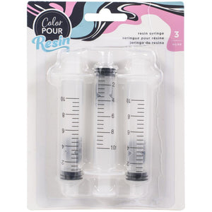 Color Pour Resin Syringes 3/Pkg