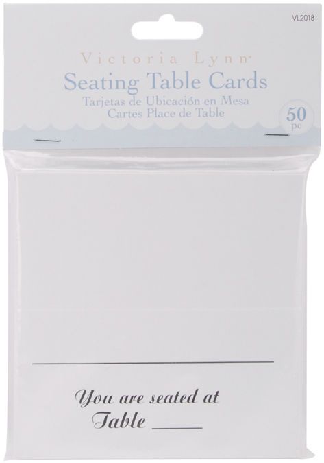 Table Seating Cards - 50pk.
