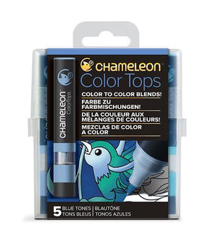 Chameleon Colour Tops - Blues
