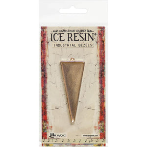 Ice Resin Industrial Bezel - Large Triangle - Rose Gold