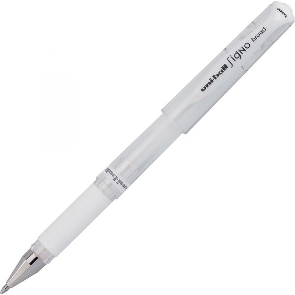 Uni-Ball Gel Impact Pen - White