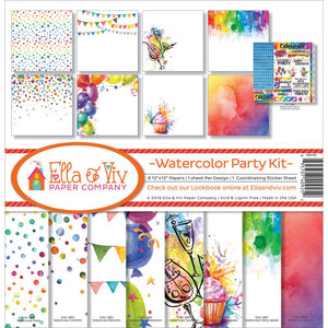 Ella & Viv Collection Kit - Watercolor Party