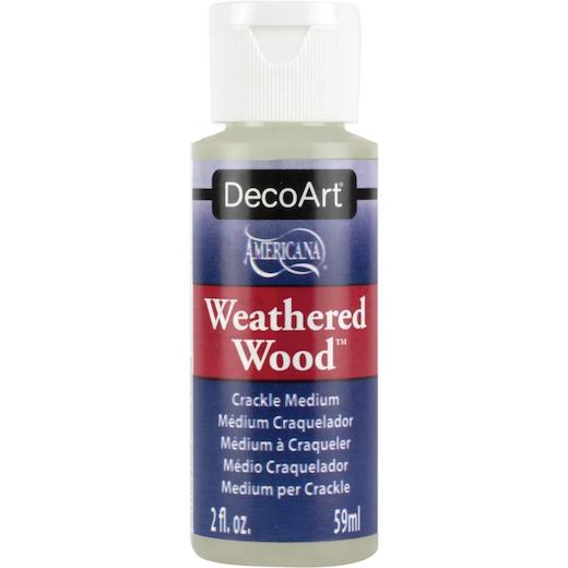 Weathered Wood Crackling Medium