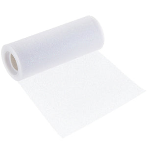Tulle - 6"X 25YD - White